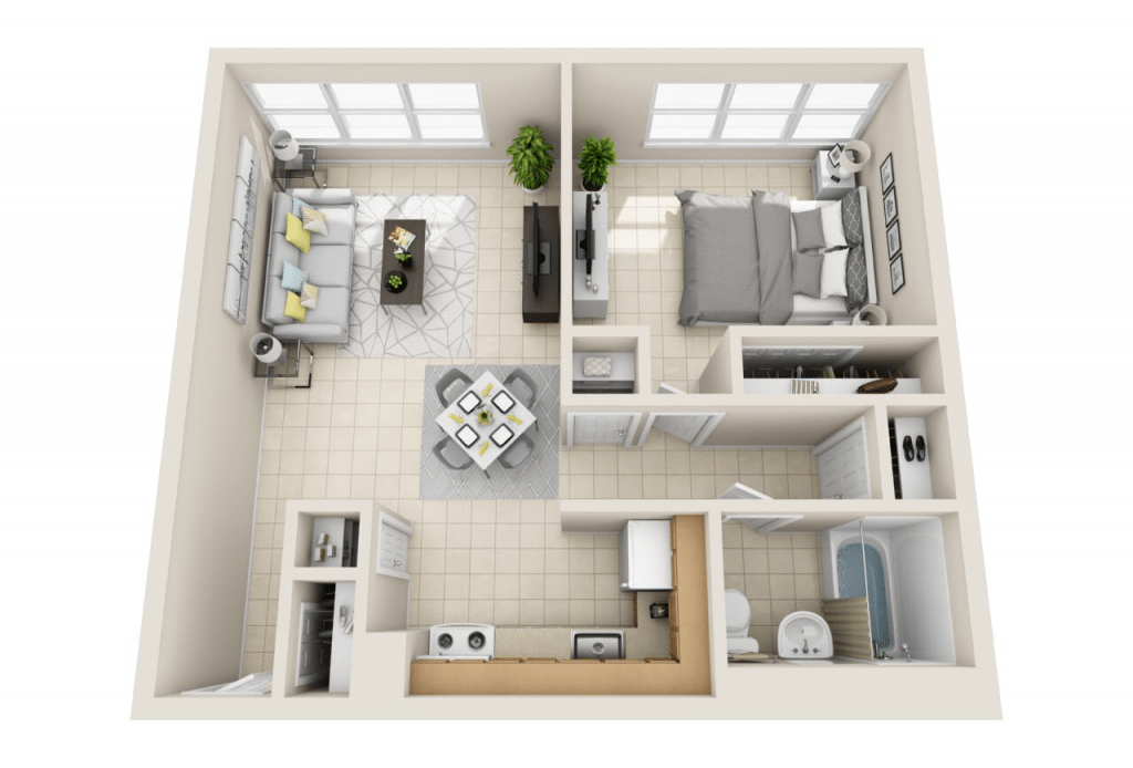 Senior Living Apartment | Floor Plans for Senior Housing | Keyport, NJ